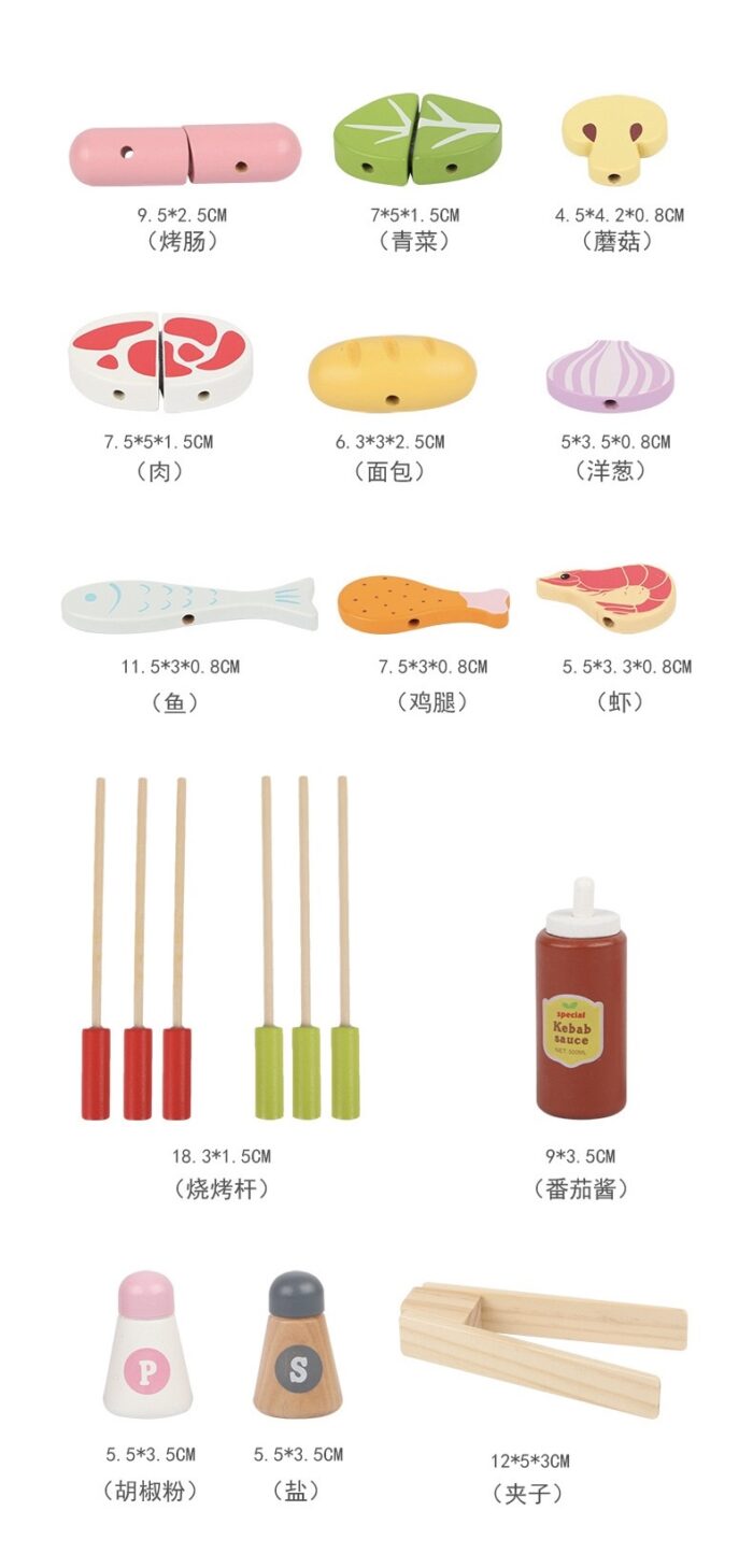 BBQ Grill - White & Grey - Image 3