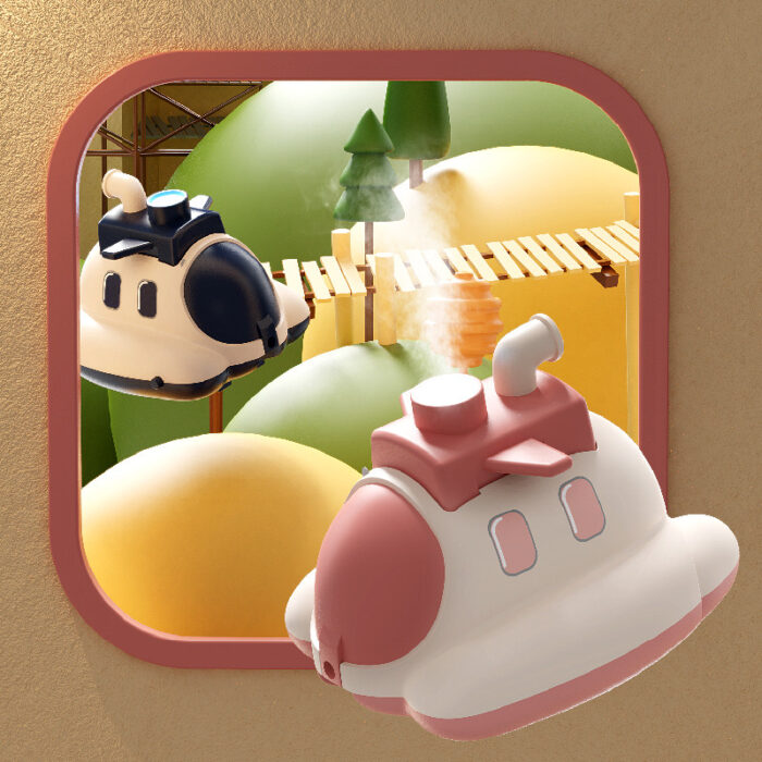 Assembled Space Track - Pink 51 Pcs - Image 4