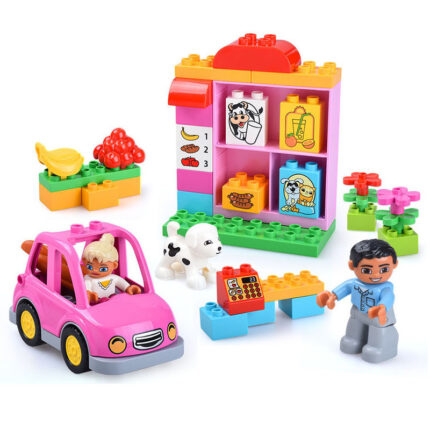 Building Blocks - Super Market Ride 41 Pcs