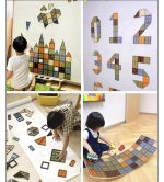 Onshine - Magnetic Tiles - Earth Color - 60 Pcs - Image 2