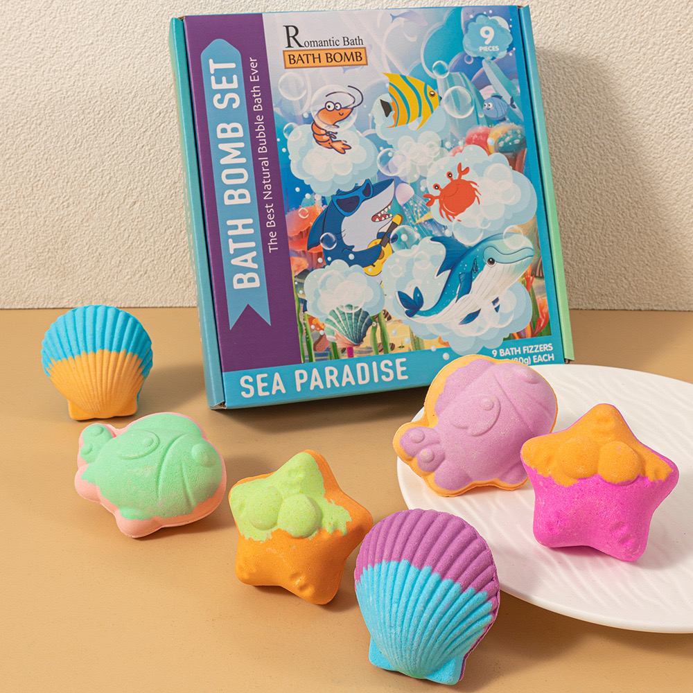 IMG_8443 Bath Bomb Set - Sea Paradise - Image 1