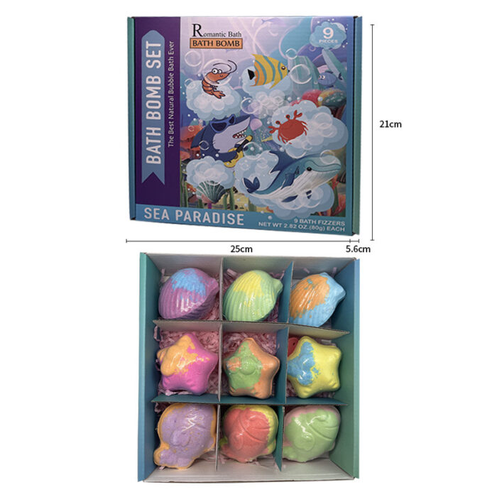 Bath Bomb Set - Sea Paradise - Image 3