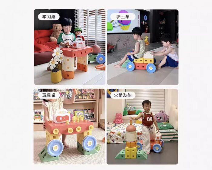 Piannuo - Jumbo Building Blocks 25 Pcs - Image 3