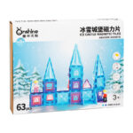 Onshine Ice Castle Magnetic Tiles 63 Pcs