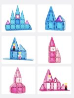 Onshine Ice Castle Magnetic Tiles 63 Pcs - Image 4