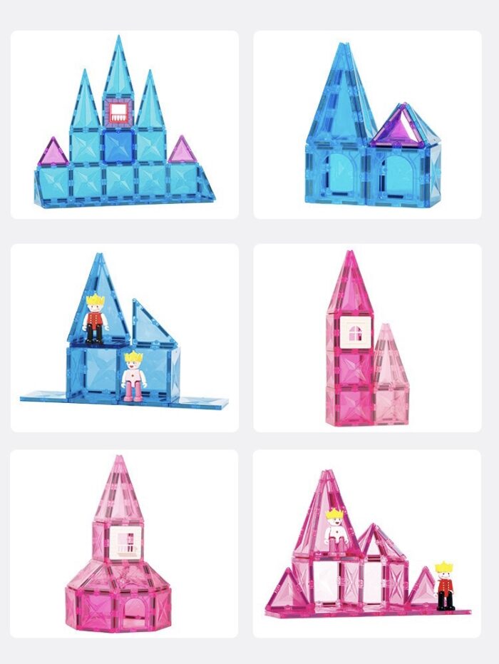 Onshine Ice Castle Magnetic Tiles 63 Pcs - Image 4