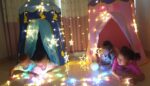 Tent Castle With Light Balls