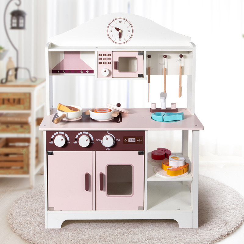 IMG_3190 Wooden Kitchen - Light Pink - Image 1