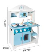 Wooden Kitchen - Blue - Image 2