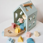 Toddler Wooden Shape Sorting House - Image 3