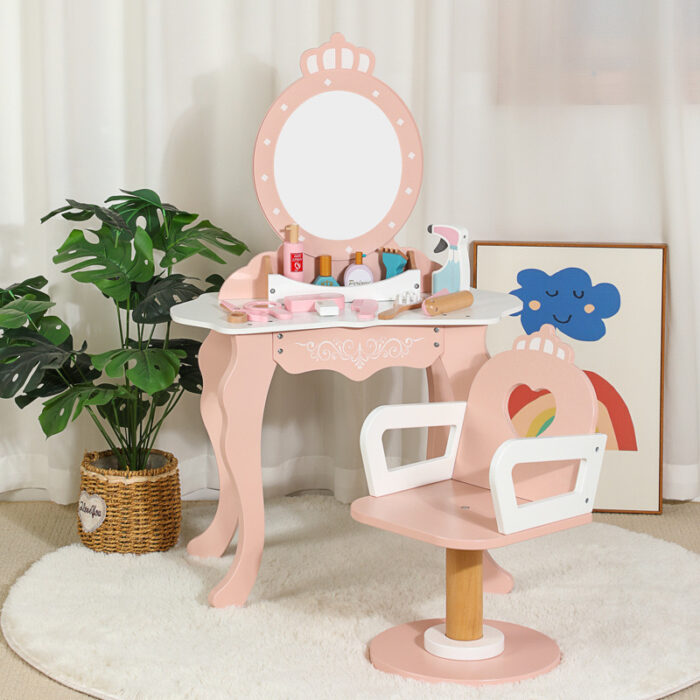 IMG_8927 Vanity Table & Barber Shop - Wooden - Image 1