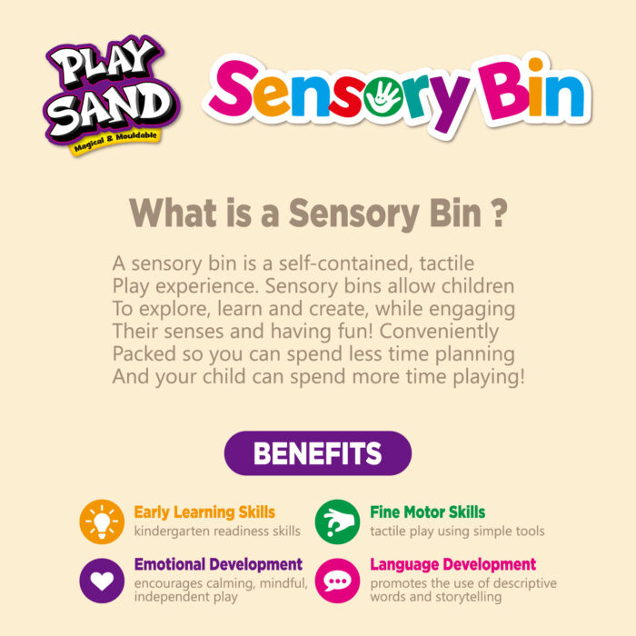 Play Sand Sensory Bin - Image 4