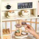 Wooden Kitchen - Pink with Bread Maker , Cooler & Laundry - Image 5