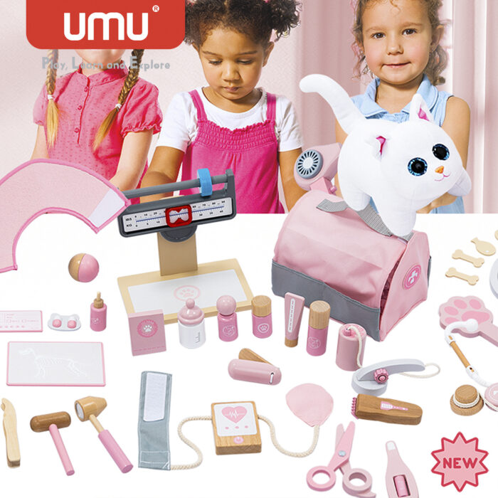IMG_9417 UMU Pet Vet Wooden Playset - Image 4