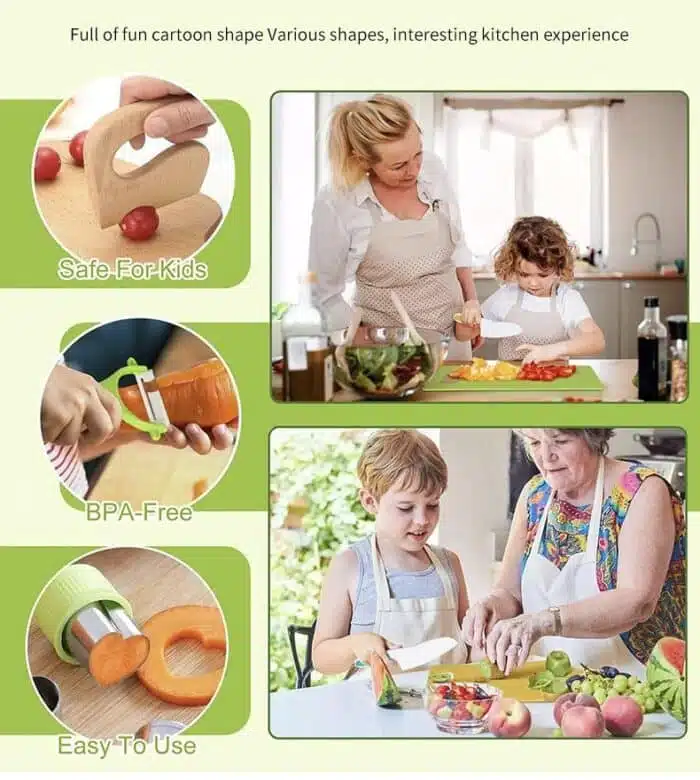 Montessori Cutting Knives Set - Image 2