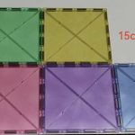 Magnetic Square Set of 6 Pcs