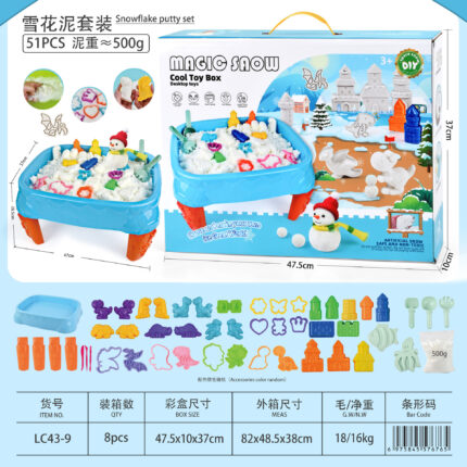 Magic Snow Table Set - Artifical Snow