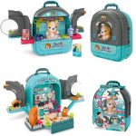 Pet Hospital Play Set- Green - Dog