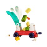 4 In 1 Push Walker & Ride On Learning Train - Image 3