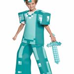 Costume - Mine Craft Steve with Diamond Armour