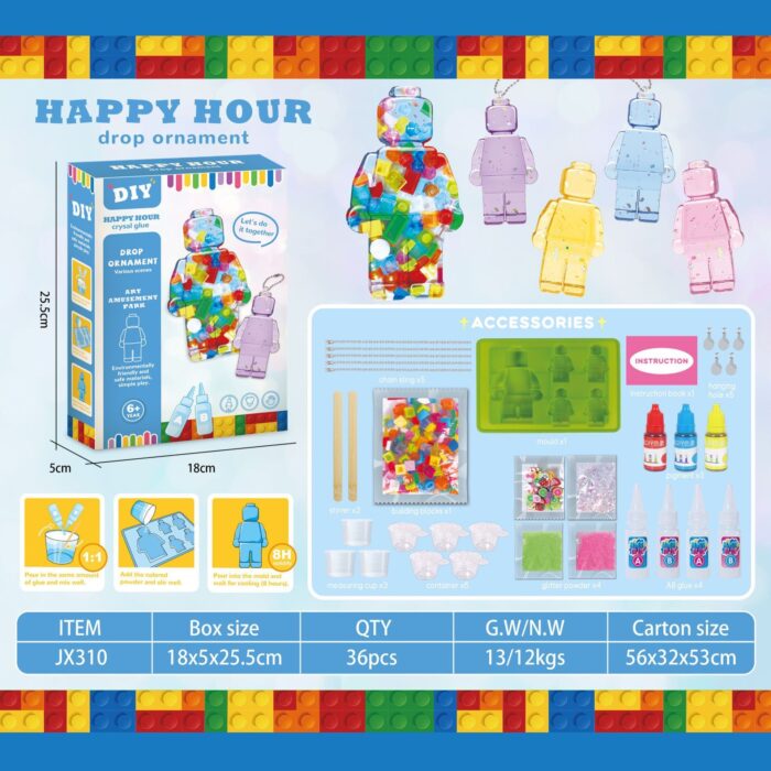 IMG_2371 DIY Lego Chain - Drop Ornament - Image 2