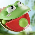 Paddle Toss & Balls - Tennis Frog - Green