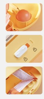 Paddle Toss & Balls - Tennis Duck - Pink - Image 3