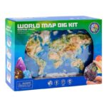 World Map Dig It Kit