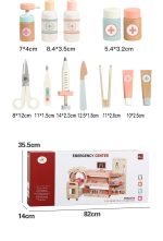 Wooden Hospital - Emergency Center - Pink - Image 6