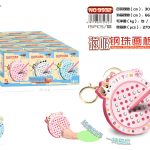 Magnetic Round Board - Key Chain - Random Color