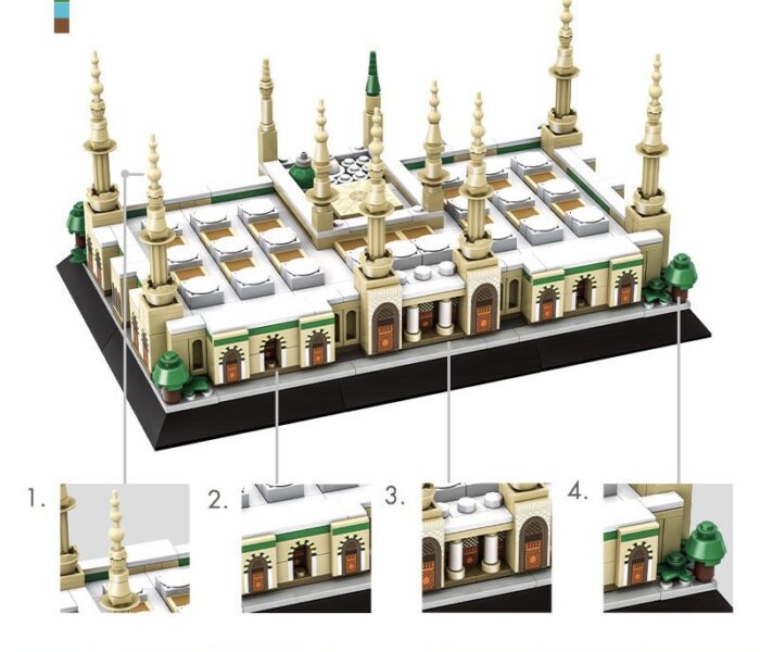 Lego Prophet Mosque - Masjid Al Nabawi - Image 3