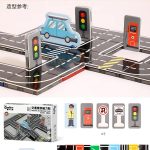 Onshine Magnetic Traffic Planning Tiles - 46 Pcs