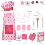 Costume Chef - Pink Pattern Apron Set
