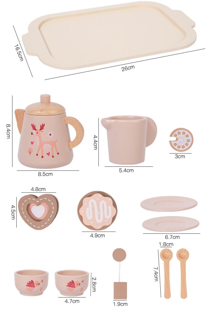 Afternoon Tea - Deer - Wooden - Image 2