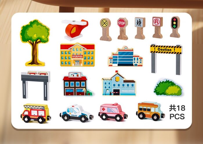 Urban Rail Building Blocks & Bullet Chess - Image 4