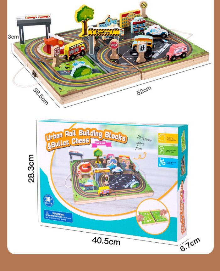 Urban Rail Building Blocks & Bullet Chess - Image 2