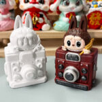 DIY Gypsum Labubu With Camera