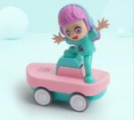 Skateboard Mini - Pullback with Music - Random Color