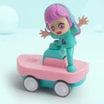 Skateboard Mini - Pullback with Music - Random Color