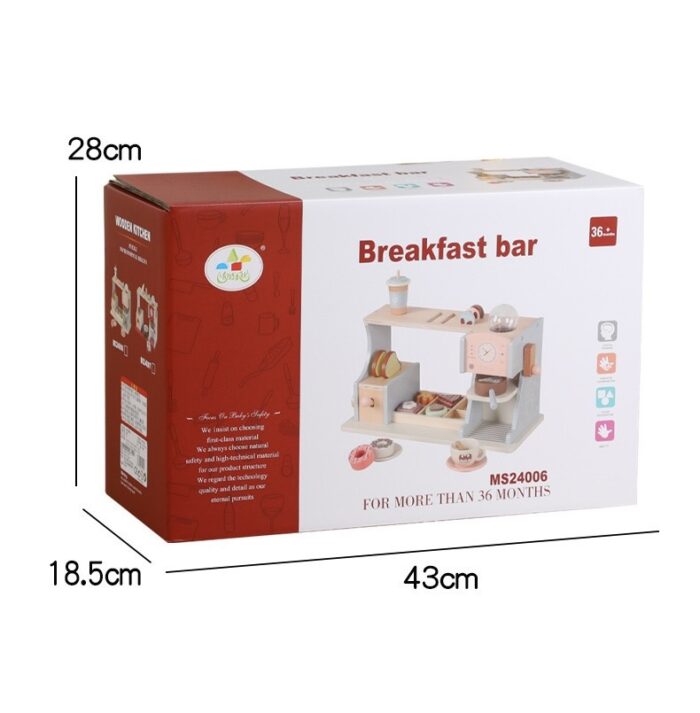 Breakfast Bar - Wooden - Image 3