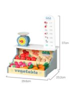 Vegetable Stall - Wooden - Image 2