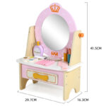 Wooden Vanity - Medium Dresser - Image 2