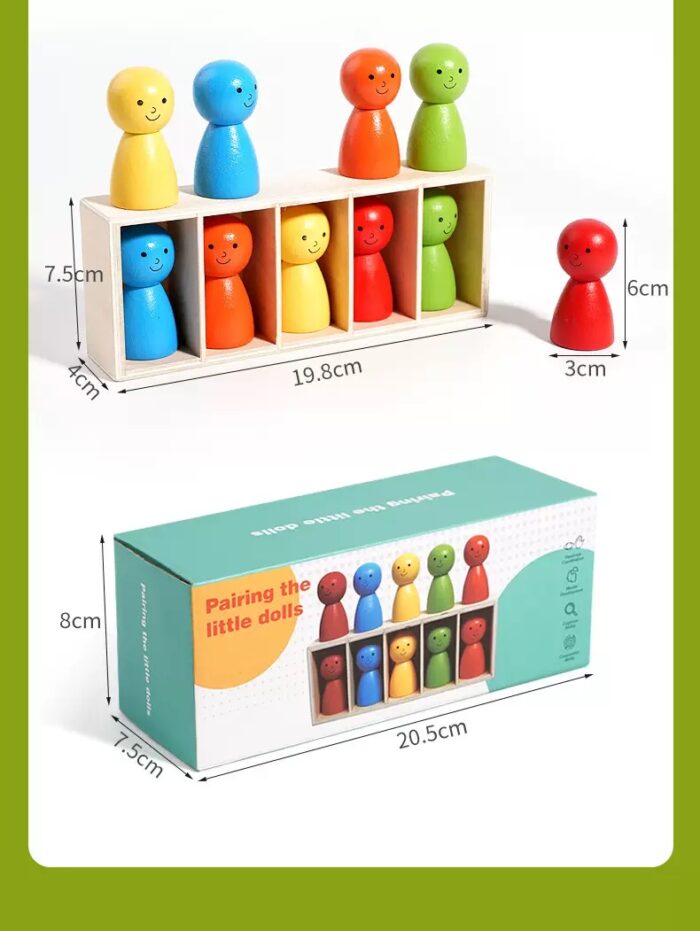 Pairing The Little Dolls Pattern Game - Image 2