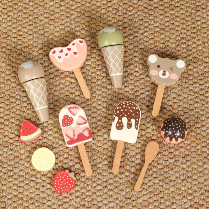 Dreamy Ice Cream Wooden Truck - Image 3