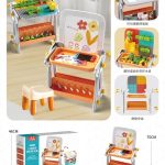 4 in 1 Magnetism Drawing Board & Building Blocks Table