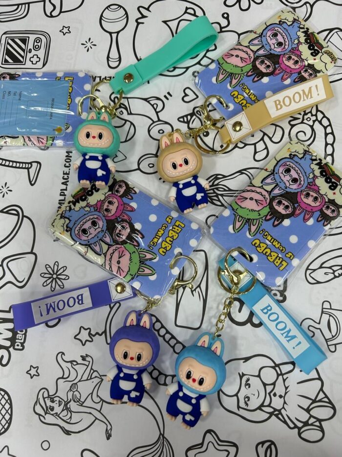d1d26a89-452b-49a7-b4b2-d08c81156116 Key Chain Labubu - Blue Color - Image 2