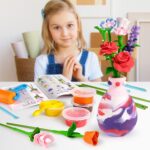 Flower Bouquet With Air Dry Clay - Image 2