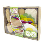 Felt Cloth Hamburger -Sandwich Game - Image 5