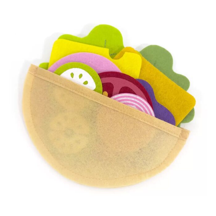 Felt Cloth Hamburger -Sandwich Game - Image 2