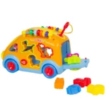 Hola - Shape Sorting Bus - Orange - Image 2